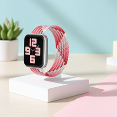 Elastic Single Loop Woven Nylon Apple Watch Band