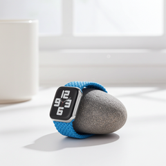 Elastic Single Loop Woven Nylon Apple Watch Band