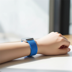 Elastic Single Loop Woven Nylon Apple Watch Band