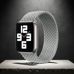 Elastic Single Loop Woven Nylon Apple Watch Band
