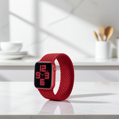 Elastic Single Loop Woven Nylon Apple Watch Band