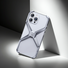 Apple iPhone Metal Hollow Shockproof Phone Case