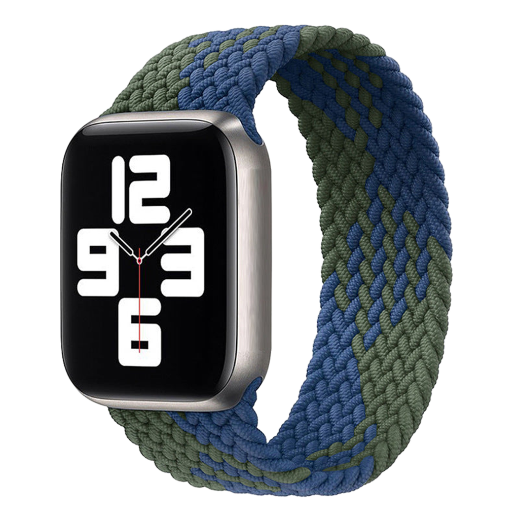 Elastic Single Loop Woven Nylon Apple Watch Band