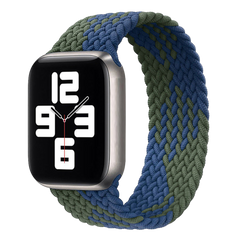 Elastic Single Loop Woven Nylon Apple Watch Band