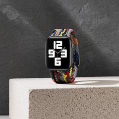 Elastic Single Loop Woven Nylon Apple Watch Band