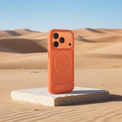 iPhone 17 Pro Max & Apple Series Matte Magnetic Stand Phone Cases