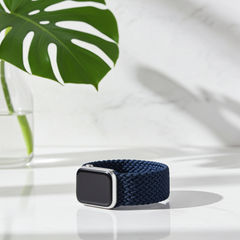 Elastic Single Loop Woven Nylon Apple Watch Band