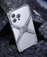 Apple iPhone Metal Hollow Shockproof Phone Case