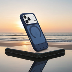 iPhone 17 Pro Max & Apple Series Matte Magnetic Stand Phone Cases