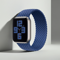 Elastic Single Loop Woven Nylon Apple Watch Band