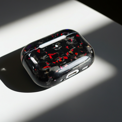 Forged Carbon Fiber red AirPods Case