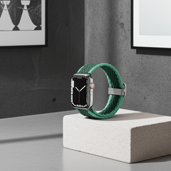 iwatch woven strap adjustable Apple Watch nylon woven band gradient series