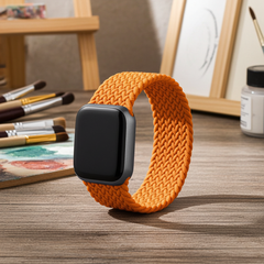Elastic Single Loop Woven Nylon Apple Watch Band