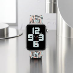 Elastic Single Loop Woven Nylon Apple Watch Band